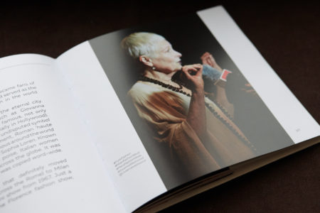 BackstageFashionBook page with Vivienne Westwood