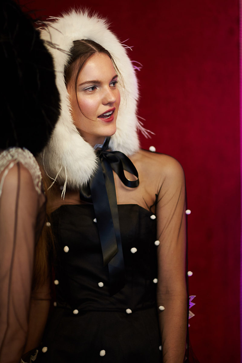 Yanina Couture backstage Haute Couture Paris