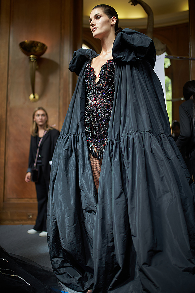Zuhair Murad backtage photo by Alex Kozhin. Haute Couture Paris Fashion week. Fall-Winter 2023-2024